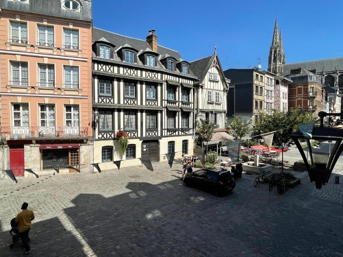 Ferienwohnung Le 1731, Rouen Coeur D'Histoire, Superbe Duplex Exterior foto