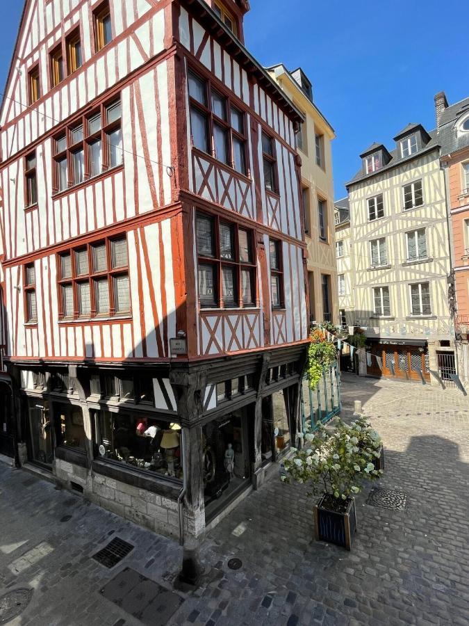 Ferienwohnung Le 1731, Rouen Coeur D'Histoire, Superbe Duplex Exterior foto